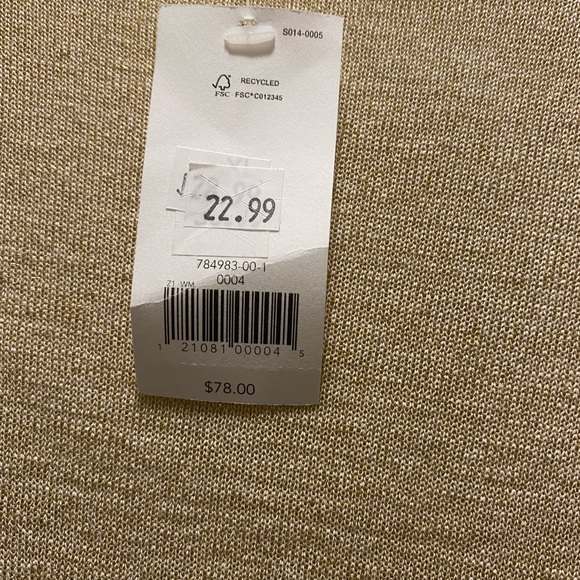 Gold shimmer sweater - Picture 3 of 3